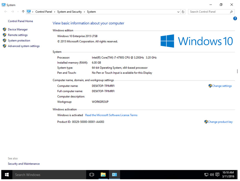 Windows 10 enterprise 2016 ltsb update to 1803